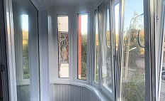 Белая лоджия